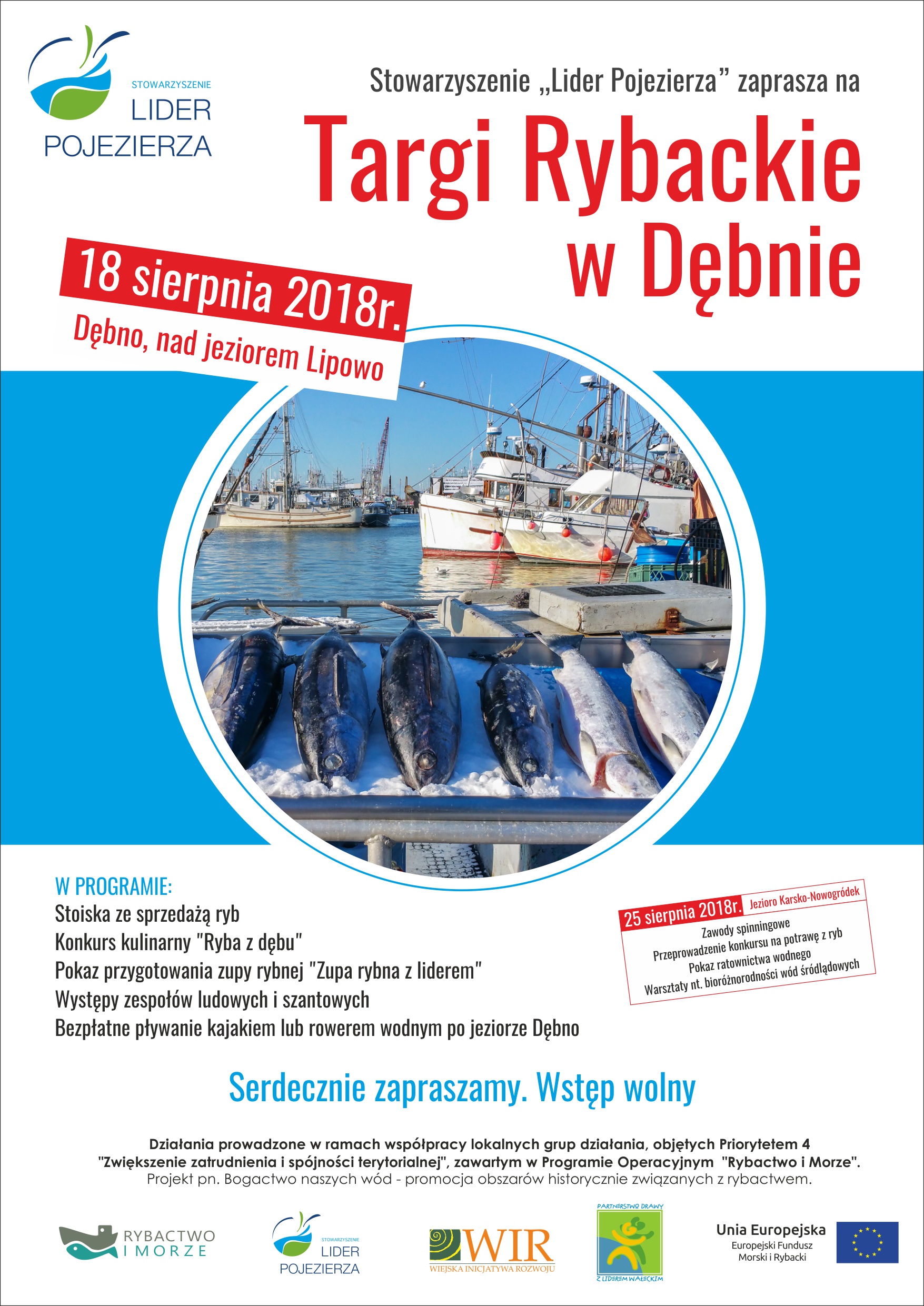 Plakat targi debno 2018