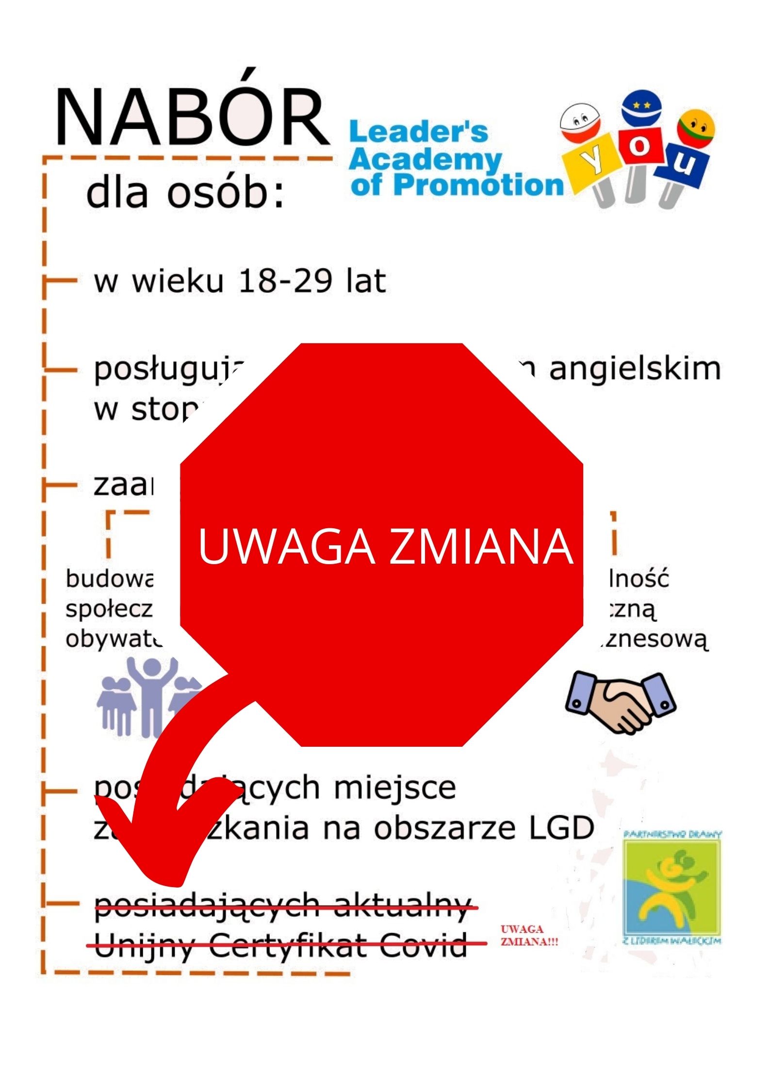 plakat lider zmiana