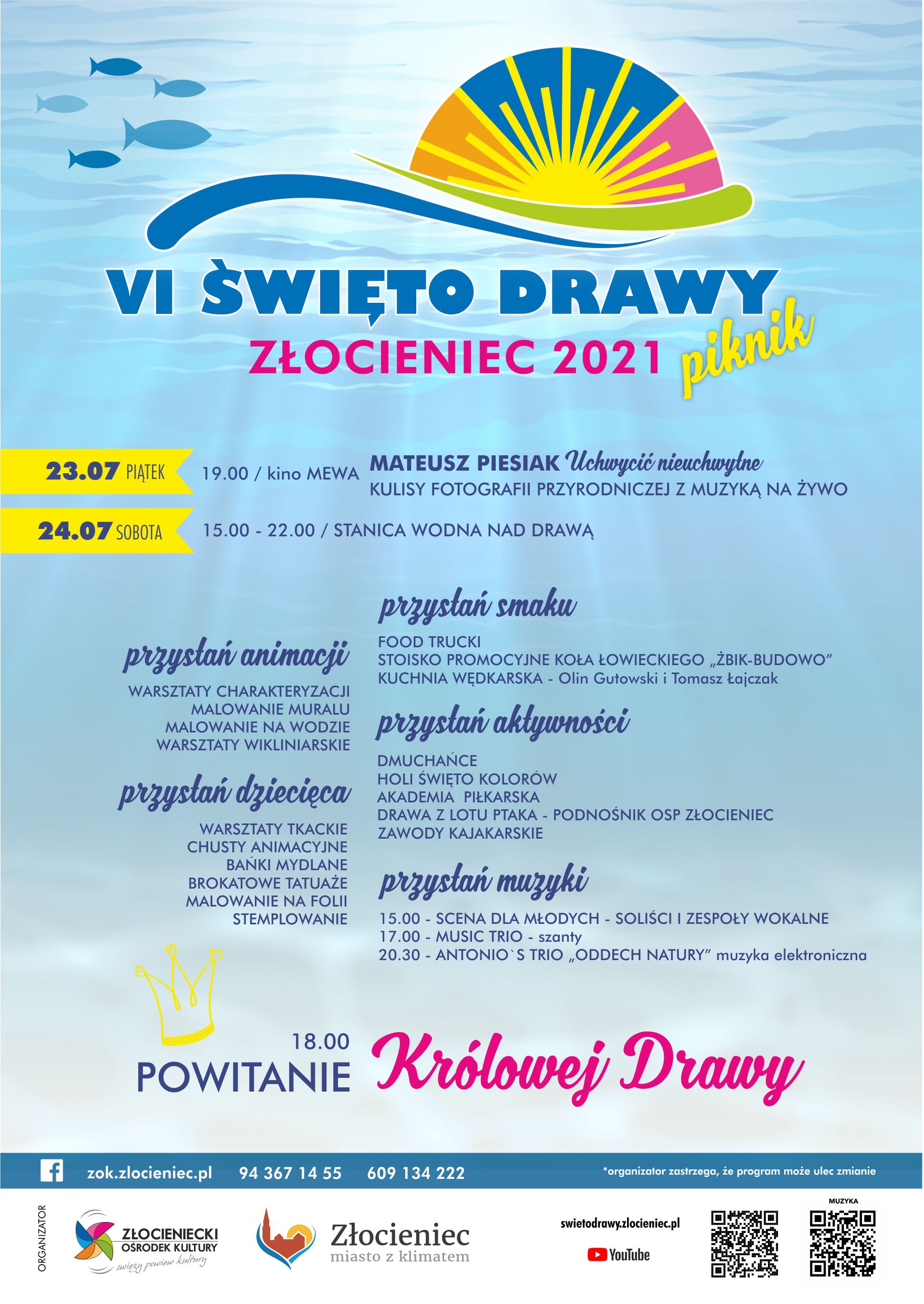 swietodrawy zok zlocieniec 2021 plakat
