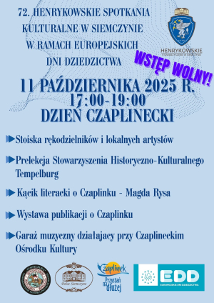 Zaproszenie na Henrykowskie Spotkania Kulturalne