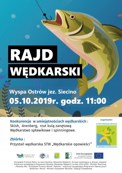 Wędkarski Rajd na Wyspie Ostr&oacute;w 5 październik 2019 r. - serdecznie zapraszamy!