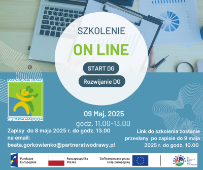 Szkolenie online do nabor&oacute;w związanych z przedsiębiorczością: START DG i Rozwijanie Działalności Gospodarczej