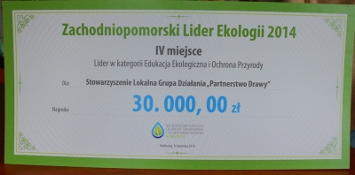 Partnerstwo Drawy Liderem Ekologii